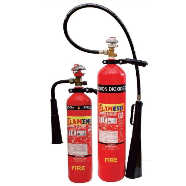 Carbon Dioxide Gas Bases Portable Fire Extinguisher
